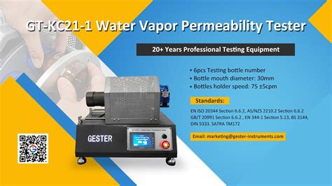 Shoes Material Water Vapor Permeability Tester GT